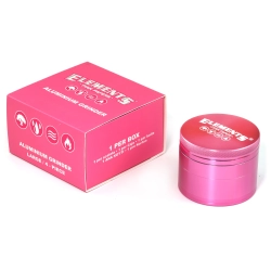 Elements Pink Grinder Aluminium 4 part - Large