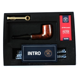 Vauen Pipe Smoking Starter Kit - Brown and Straight