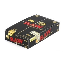 RAW Rolling papers | RAW Black size 1 1/4 paper - Box/24