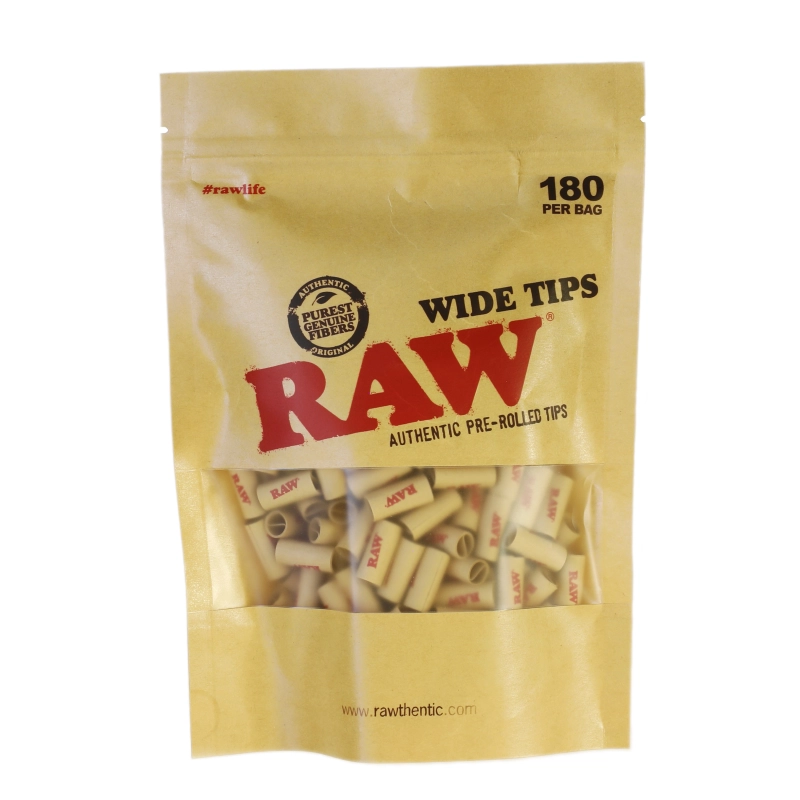 RYO Filters | RAW Wide Prerolled tips - bag 180