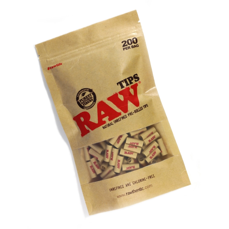 RYO Filters | RAW Prerolled tips - bag of 200