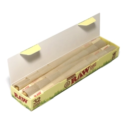 Cones | RAW Organic Prerolled Cones King Size 109mm - Box/32