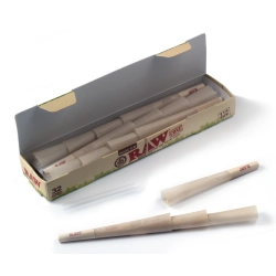 Cones | RAW Organic Prerolled Cones size 1 1/4 - Box/32