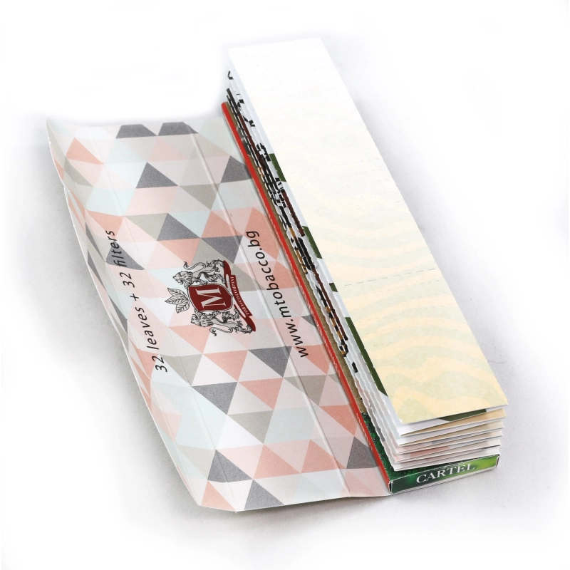 Cartel Rolling papers | Cartel Extra Long 130 mm + Tips, Unbleached (32tk)