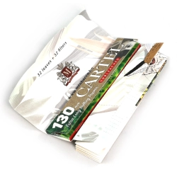 Cartel Rolling papers | Cartel Extra Long 130 mm + Tips, Unbleached (32tk)