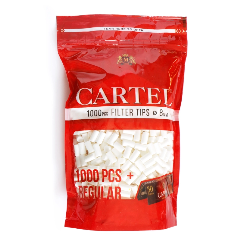 Cartel Multipack 8/15 mm x 1000 tips + 1 booklet / bag