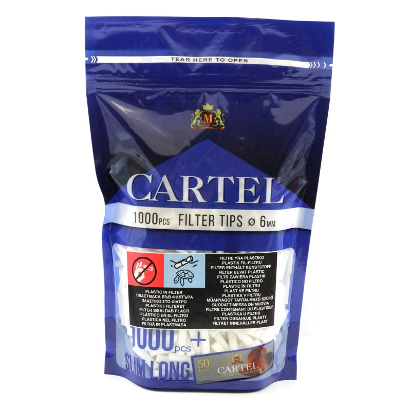 Cartel Multipack 6/22 mm x 1000 tips + 1 booklet / bag