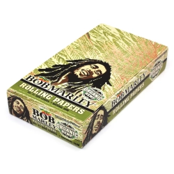 Rolling papers | Bob Marley Unbleached Medium 1 1/4 Size Paper x 25