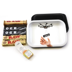 Cigarette accessories | OCB Metall Trays Lunch box