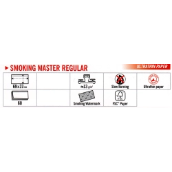 Smoking Rolling papers | Smoking Master Regular paper x 50