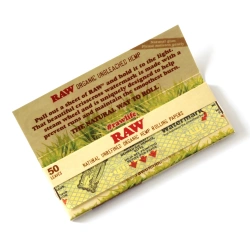 RAW Rolling papers | RAW Organic size 1/4 paper 50 leaves x booklet